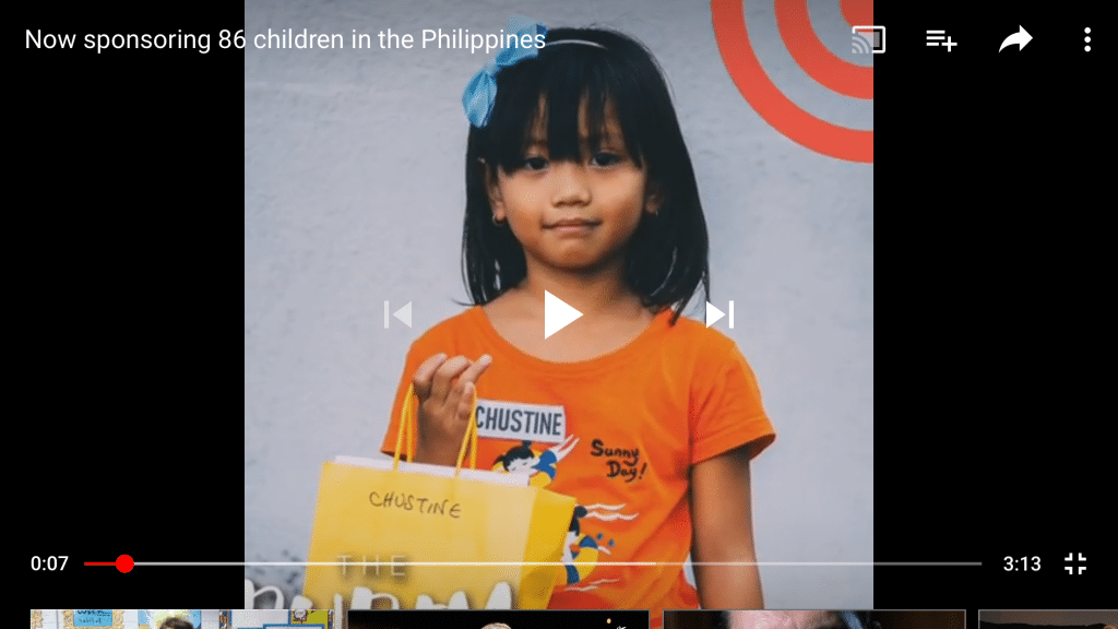 86 children being sponsored…and counting!